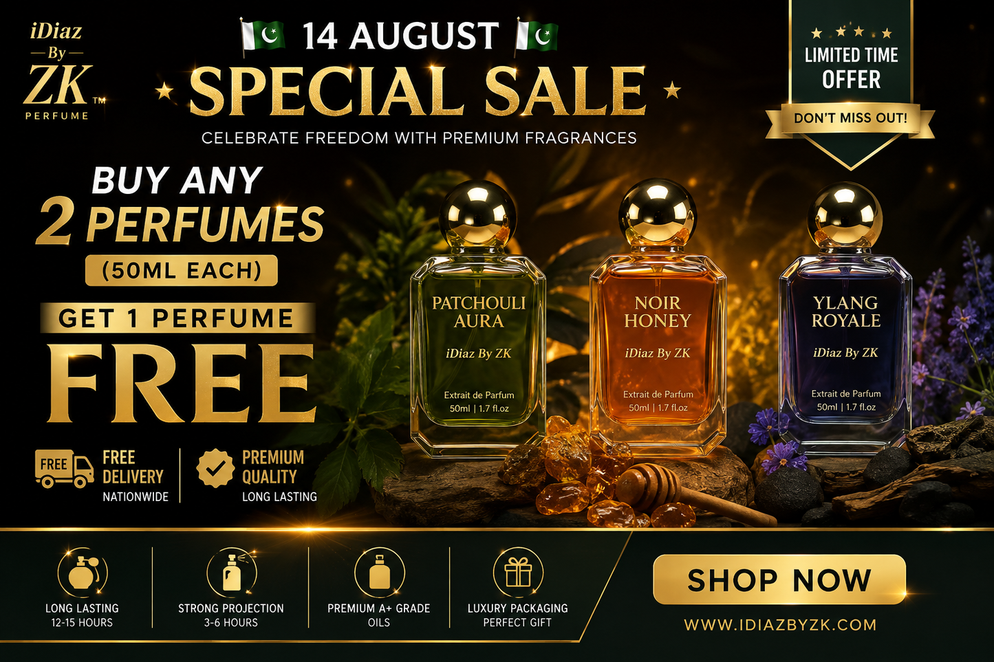 Buy (2) 50ml Perfumes In This Collection Get 1 Perfume 50ml Free