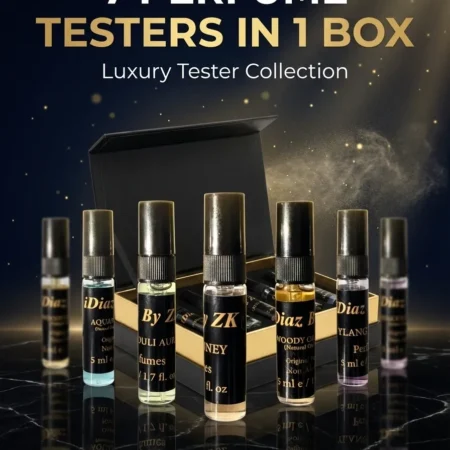 7-in-1 Perfume Tester Box – Premium Fragrance Collection for Men & Women